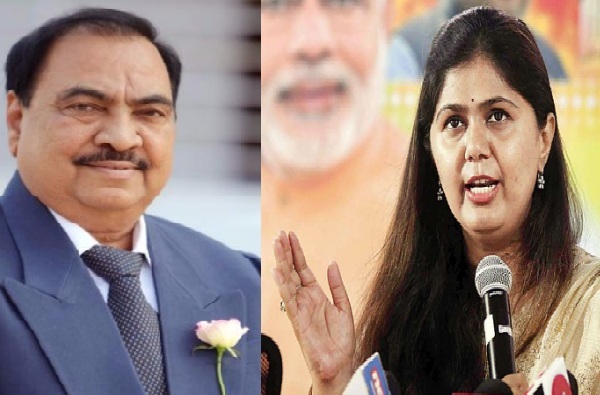 Pankaja Munde on Eknath Khadse