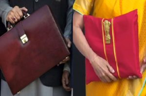 Budget Suitcase to Red Cloth Bag