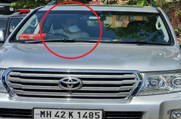 Ajit Pawar Drive The Car