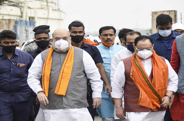 amit shah and j p nadda
