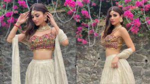 Wedding Look | लग्नसराईत ट्रेंड होतोय मौनी रॉयचा ग्लॅमरस लूक, तुम्हीही नक्की ट्राय करून पाहा!
