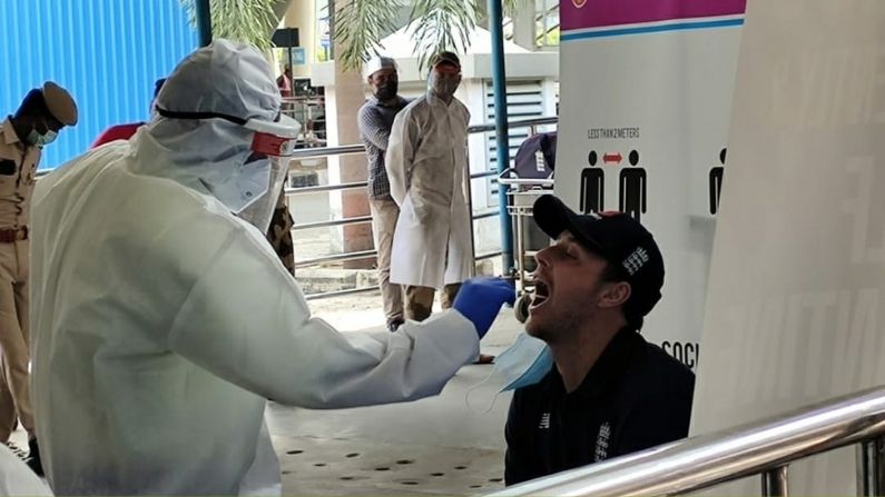 england team reach at chennai