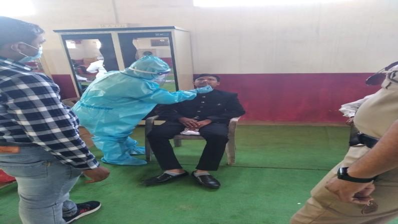 Covid 19 coronavirus test in wedding ceremony in Nagpur