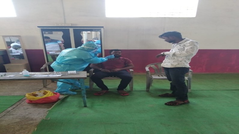 Covid 19 coronavirus test in wedding ceremony in Nagpur