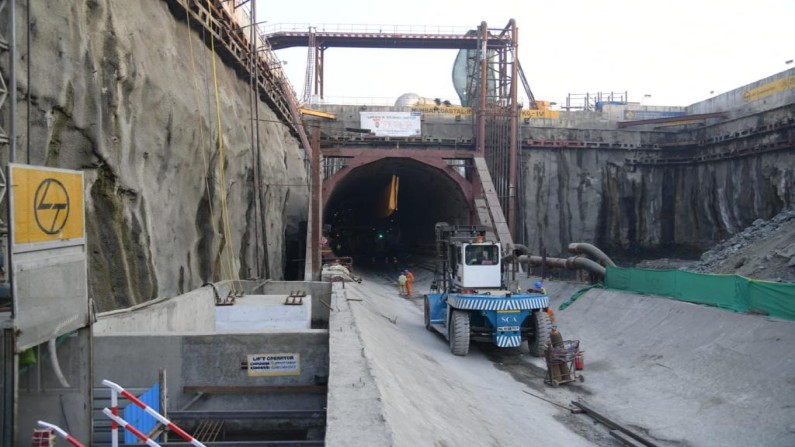 Mumbai Coastal road project 100 meter tunnel work completed