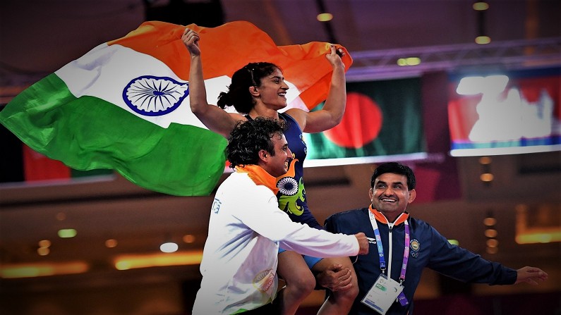 indian wrestler, indian wrestler Vinesh Phogat, Vinesh Phogat win golden medel, matteo pelican wrestling competition, Diana Mary Helen WEICKER
