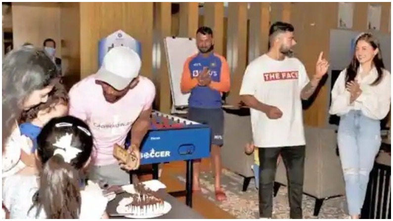 Virat Kohli, Anushka Sharma, virushka, Wriddhiman Saha sons birthday, Anvay Saha birthday,