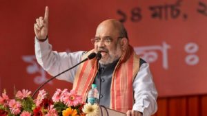 Assam Election 2021 : 'हिंसा हवी की शांती, घुसखोरी हवी की विकास?' अमित शाहांचा मतदारांना सवाल