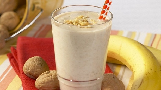 banana wallnut lassi