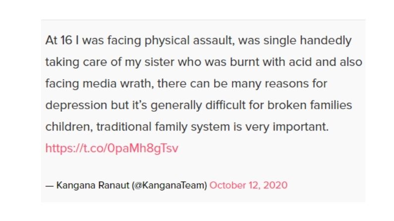 kangana controversial tweets