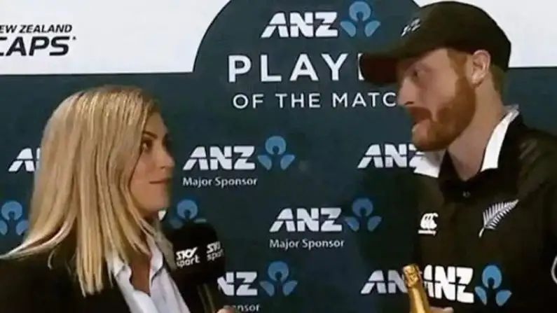 New Zealand martin guptil Wife Sports Presenter Actress Laura MCgoldrick