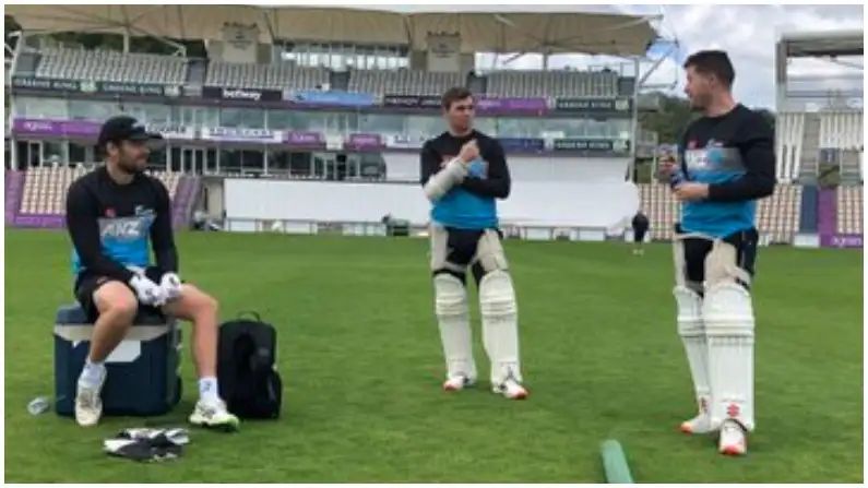 New Zealand First practice Session in Southampton WTC Final