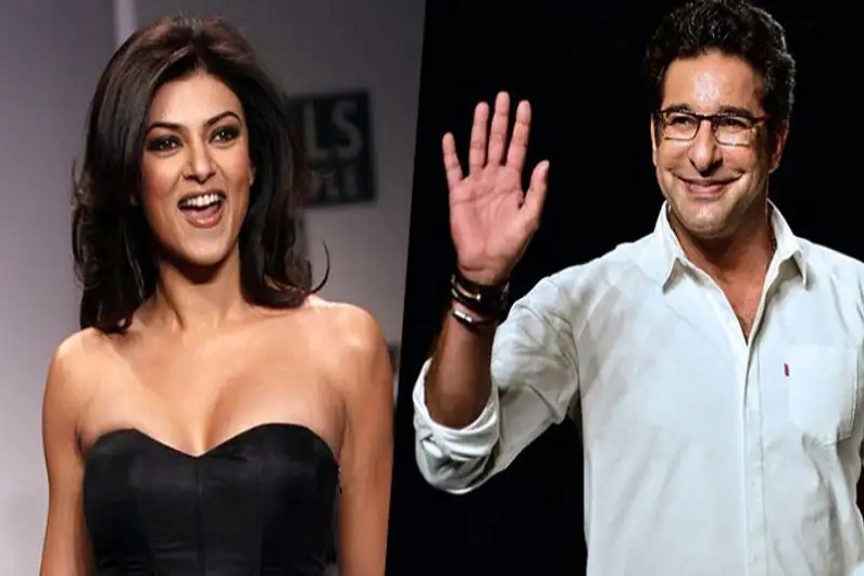 Former Pakistan Captain Wasim Akram Miss Universe Sushmita Sen relationship