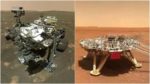 PHOTOS : चीनच्या Zhurong रोव्हरचंही मंगळावर दमदार पाऊल, धुळ आणि डोंगराळ भागातील फोटो जारी
