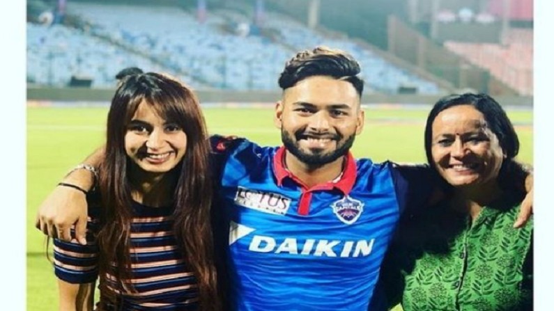 rishabh pant family