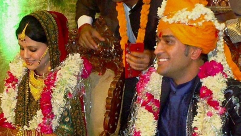 Sakshi and Mahi marriage